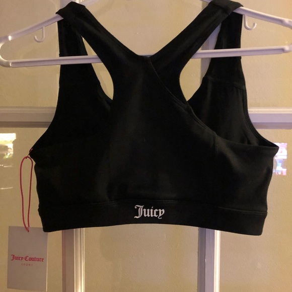 JUICY COUTURE~Small racer back sports bra - Picture 3 of 8